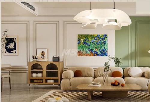 把春天搬進家里，牛油果綠打造田園浪漫